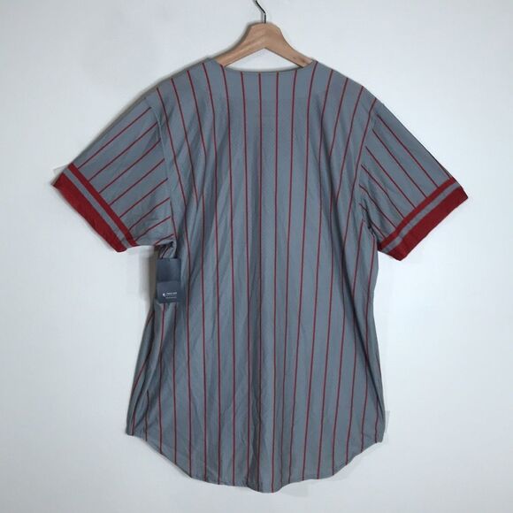 Russell athletic sports button up jersey shirt size large - Picture 10 of 13